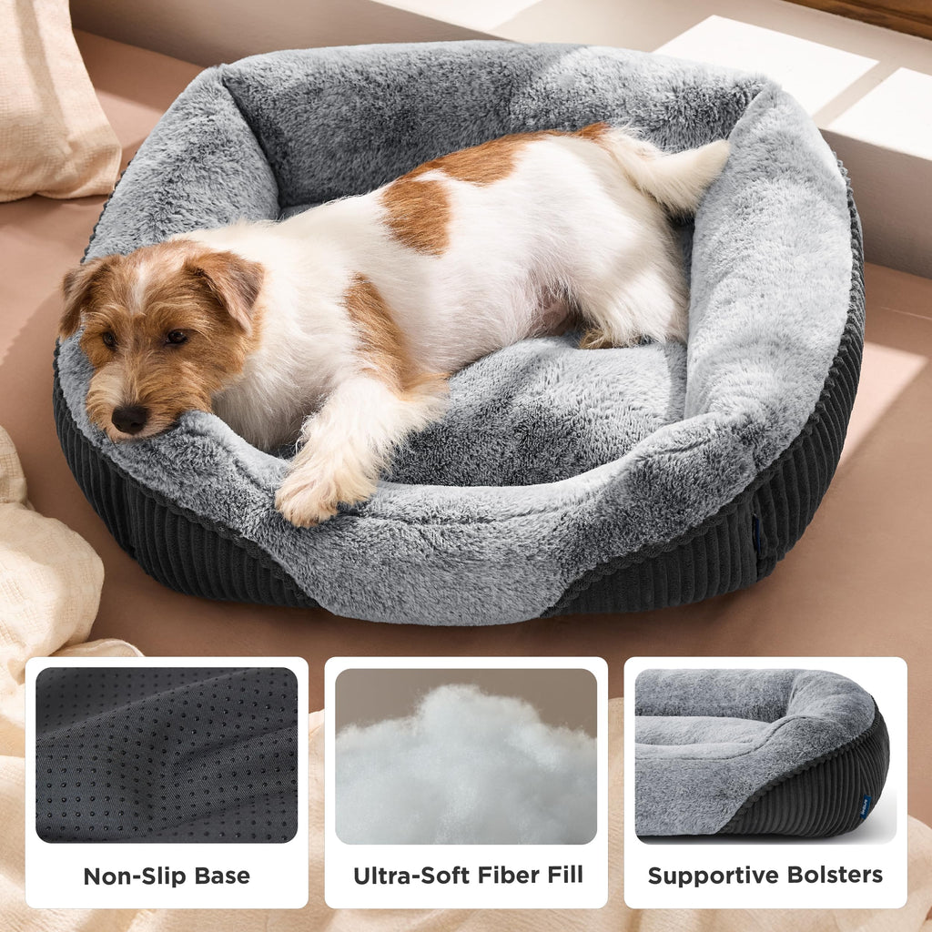 Washable Dog Bed Small Medium Size 25x21x7in C920878