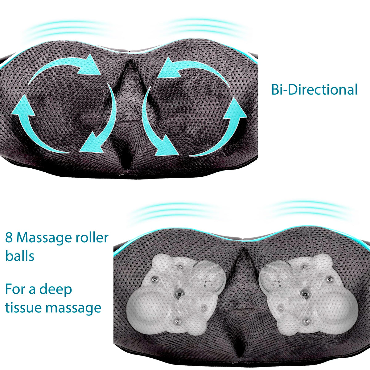 Shiatsu Neck and Back Massager with Heat S1734