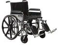 Black 22 Inch Bariatric Wheelchair O919439